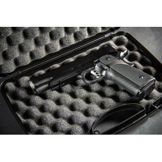 CUSTODIA RIGIDA PER PISTOLA - 32X21X7 - NERA