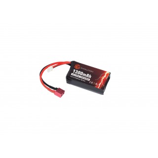 LI-PO ULTRA POWER BATTERY - 11.1V - 1300MAH - T-PLUG + ADAPTER