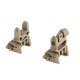 FLIP-UP SIGHTS - GEN 3 - DARK EARTH