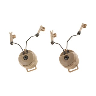 RAIL ADAPTER FOR COMTAC HEADSET - DARK EARTH