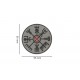 VEGVISIR VIKING COMPASS PATCH