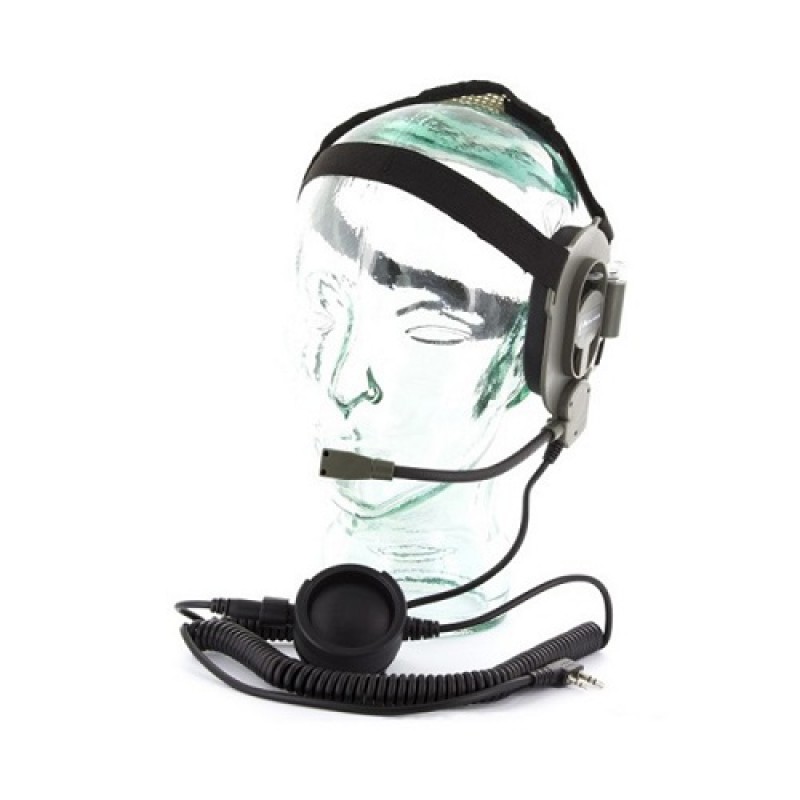 CASCA CU MICROFON MODEL BOW-M EVO-K - MUFA TIP KENWOOD