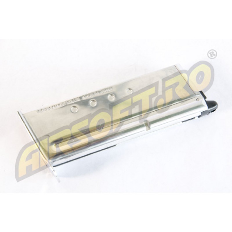 Tokyo Marui Caricatore da 26 pallini per Desert Eagle 50AE Chrome Scarrellante