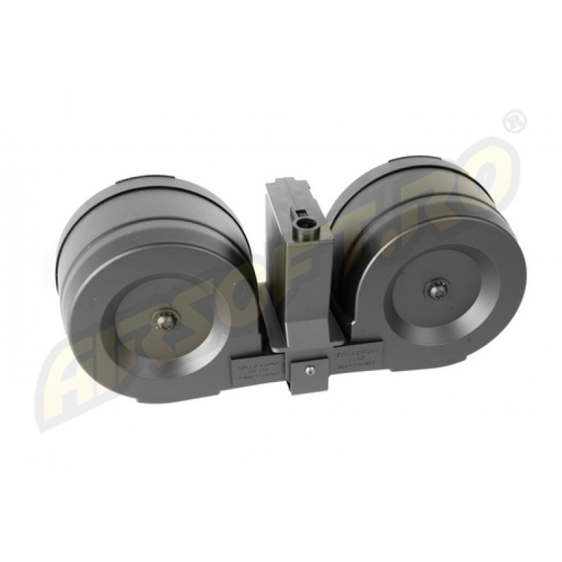 TWIN DRUM MAGAZINE - 1200 BILE - M4 PATRIOT - HIGH CYCLE