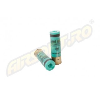 TOKYO MARUI SET 2 CARTUCCE PER M870 TACTICAL SHOTGUN - GREEN