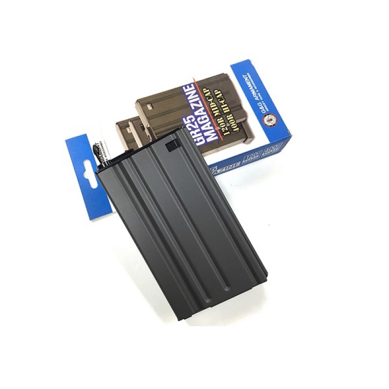 CARICATORE 120 PALLINI PER GR25 - NERO - METAL