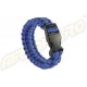 PARACORD - BRACCIALE DI SOPRAVVIVENZA 22MM  - BLU