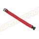 PARACORD - BRACCIALE DI SOPRAVVIVENZA 22MM  - ROSU