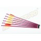 ADVANCE GROUP DARDI PER BALESTRA IN ALLUMINIO 14 POLLICI - 6 PZ