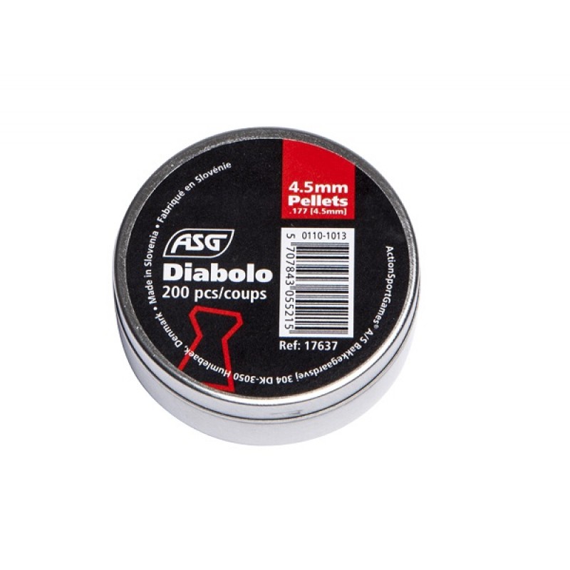 CONFEZIONE DA 200 PELLET IN CALIBRO 4.5 MM MODELLO DIABOLO