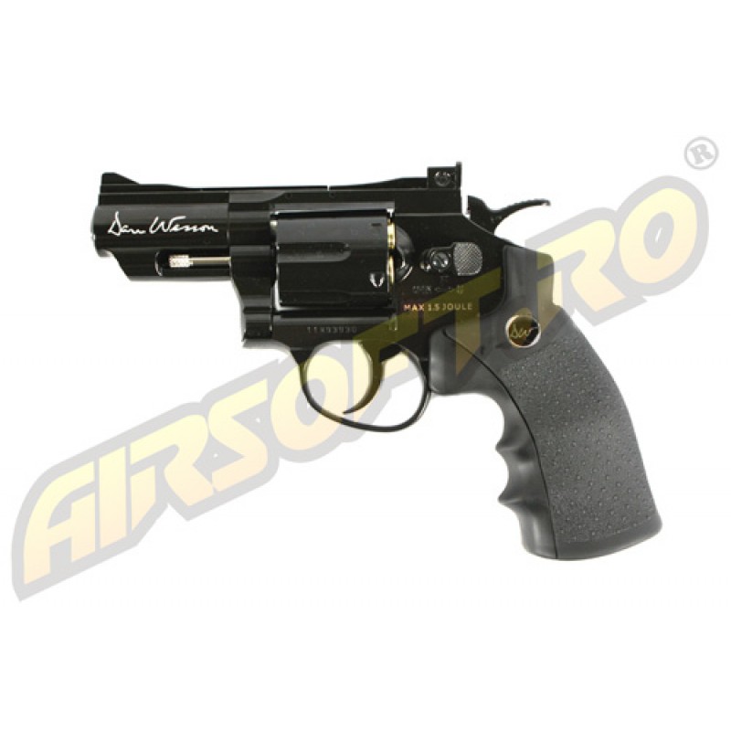 REVOLVER DAN WESSON 2.5 INCH NERO - FULL METAL - GNB - CO2 REVOLVER DAN WESSON 2.5 INCH NERO - FULL METAL - GNB - CO2