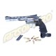 REVOLVER DAN WESSON 6 INCH SILVER - FULL METAL - GNB - CO2