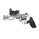 REVOLVER DAN WESSON - MODEL 715 - 6 INCH - SILVER - FULL METAL - GNB - CO2 - LOW POWER SPECIAL VERSION REVOLVER DAN WESSON - MODEL 715 - 6 INCH - SILVER - FULL METAL - GNB - CO2 - LOW POWER SPECIAL VERSION