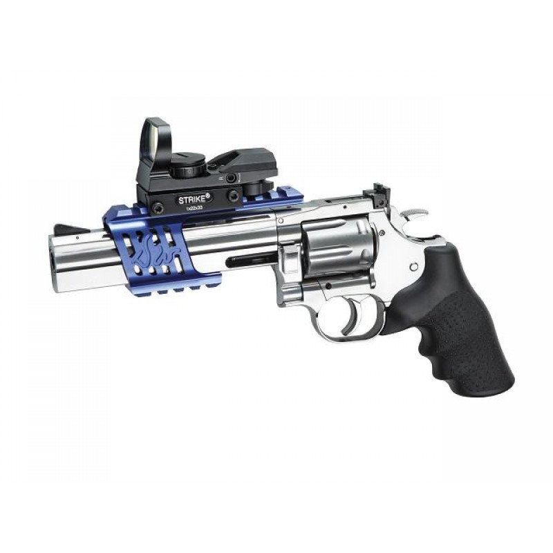 REVOLVER DAN WESSON - MODEL 715 - 6 INCH - SILVER - FULL METAL - GNB - CO2 - LOW POWER SPECIAL VERSION REVOLVER DAN WESSON - MODEL 715 - 6 INCH - SILVER - FULL METAL - GNB - CO2 - LOW POWER SPECIAL VERSION