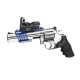 REVOLVER DAN WESSON - MODEL 715 - 6 INCH - SILVER - FULL METAL - GNB - CO2 - LOW POWER SPECIAL VERSION REVOLVER DAN WESSON - MODEL 715 - 6 INCH - SILVER - FULL METAL - GNB - CO2 - LOW POWER SPECIAL VERSION