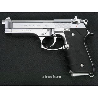 Tokyo Marui M92F Chrome Stainless Scarrellante