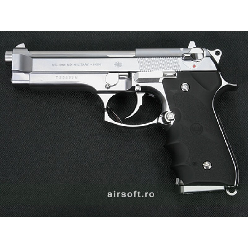 Tokyo Marui M92F Chrome Stainless Scarrellante