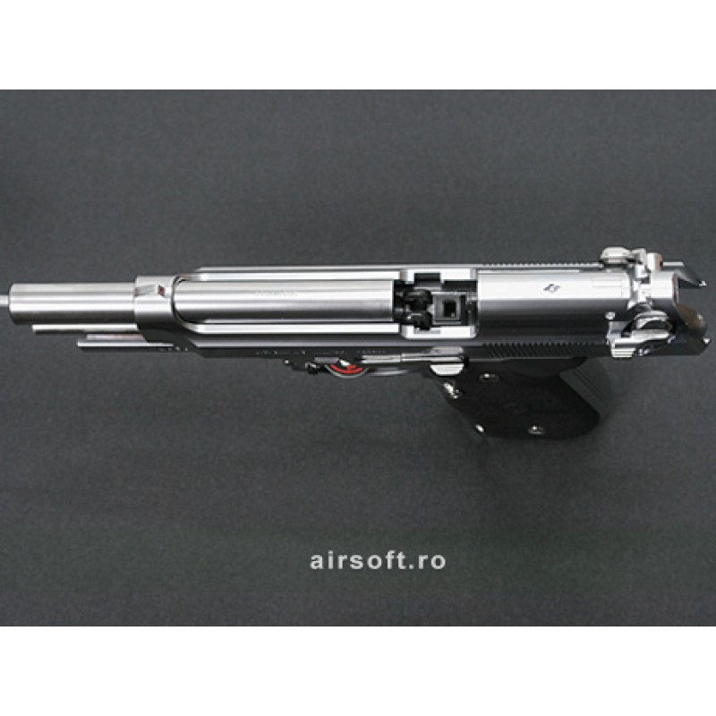 Tokyo Marui M92F Chrome Stainless Scarrellante