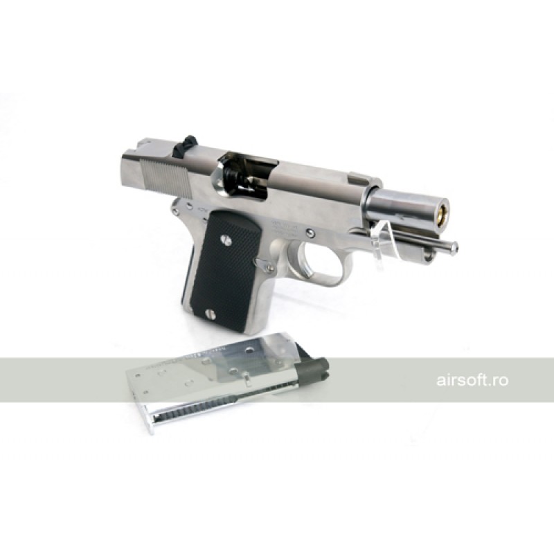 Tokyo Marui DETONICS 45  - COMBAT SILVER GBB
