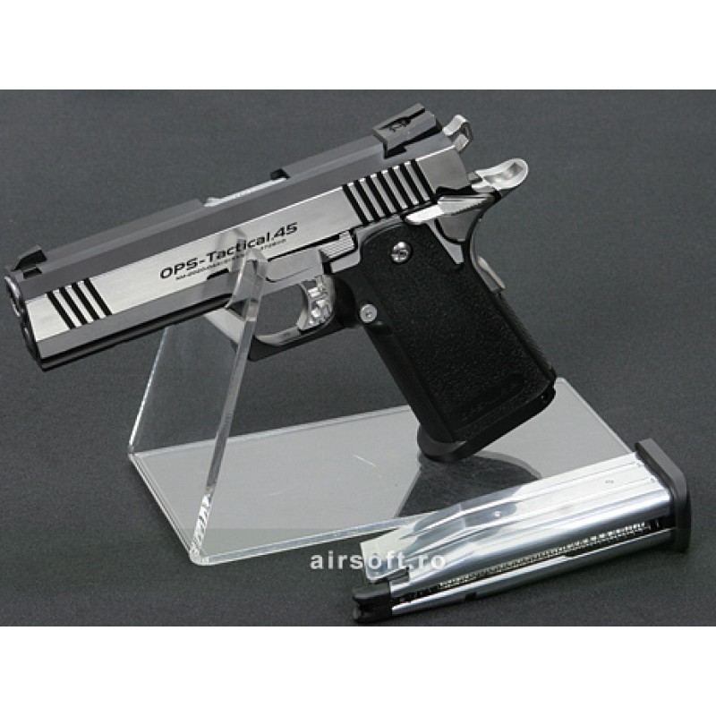 Tokyo Marui HI-CAPA Custom Dual Stainless GBB