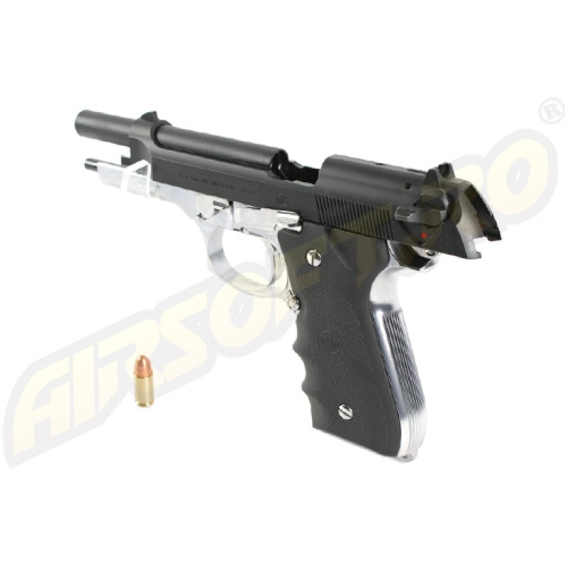 Tokyo Marui M92F Silver Frame Scarrellante