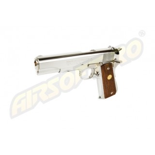 Tokyo Marui COLT GOVERNMENT SERIES 70 - NICKEL Scarrellante (GBB)