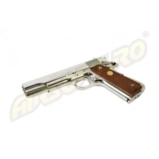 Tokyo Marui COLT GOVERNMENT SERIES 70 - NICKEL Scarrellante (GBB)