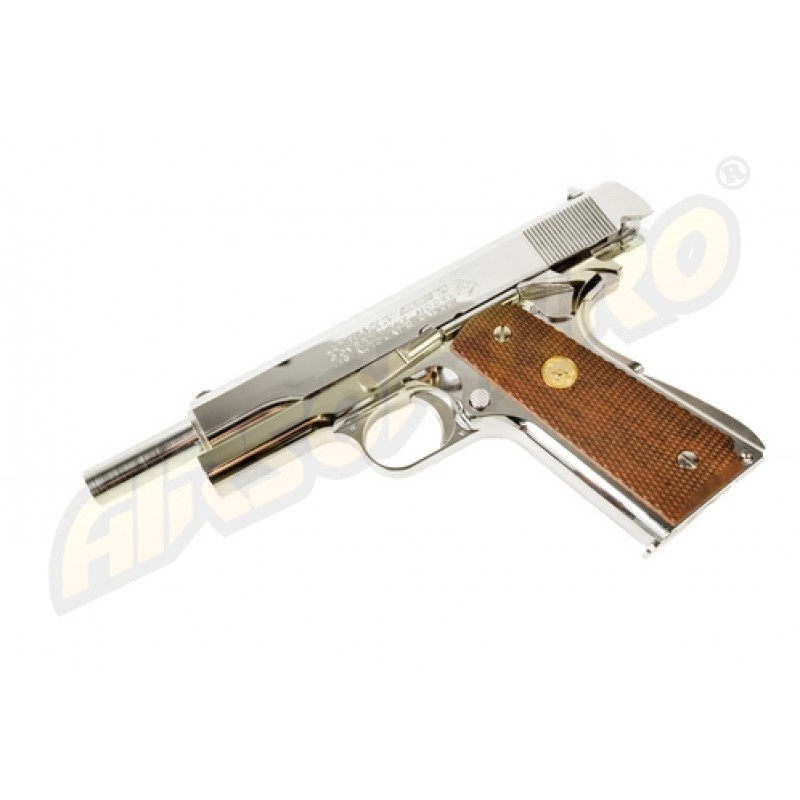 Tokyo Marui COLT GOVERNMENT SERIES 70 - NICKEL Scarrellante (GBB)