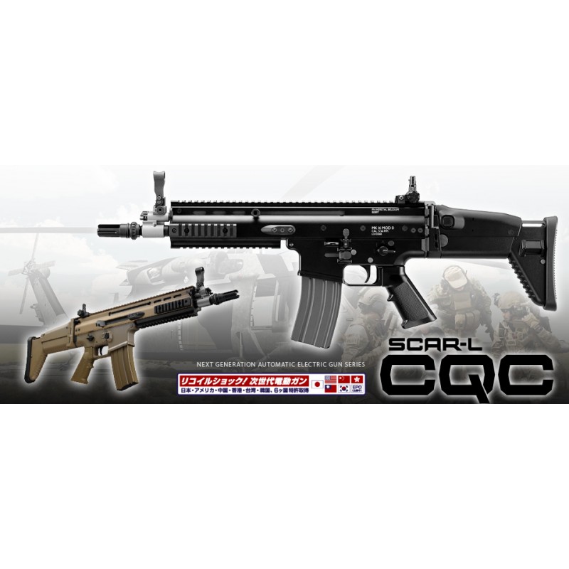 SCAR-L CQC - RECOIL SHOCK - NEXT GENERATION - BLOW-BACK - FDE