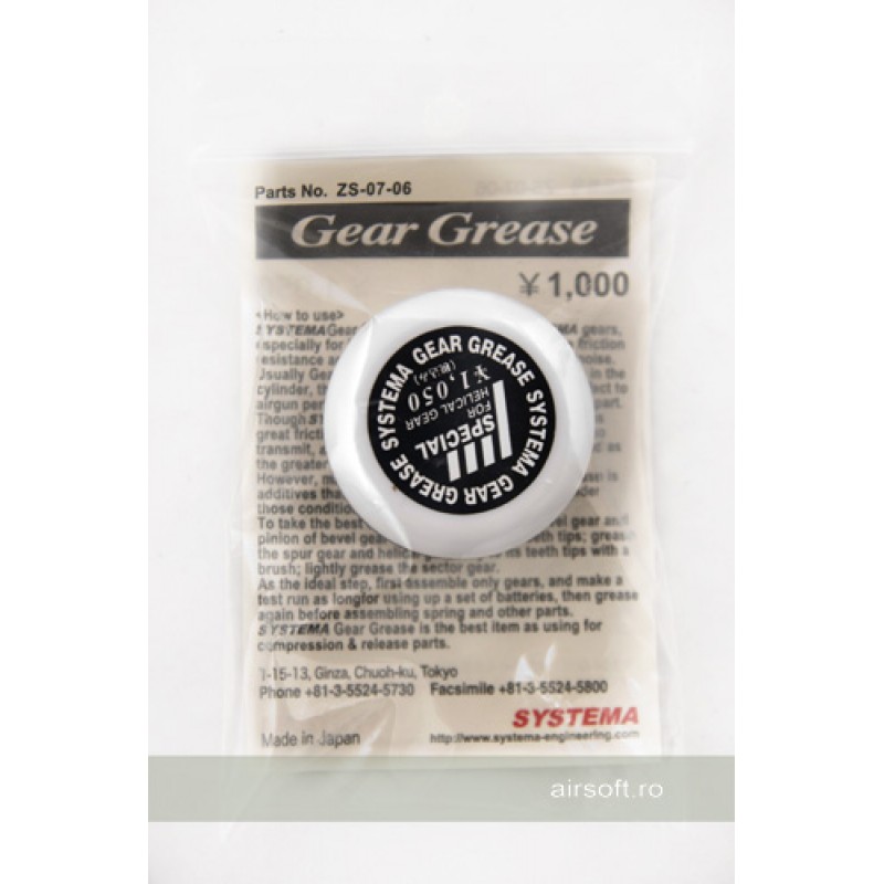 MECHANISMS MAINTENANCE GREASE