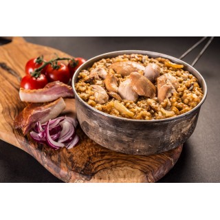 ADVENTURE MENU CHICKEN IN WILD SAUCE WITH RICE 