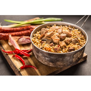 ADVENTURE MENU SPICY MEAT MIX WITH BULGUR