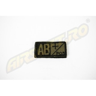 BLOODTYPE PATCH AB-POZITIVE - OD BLOODTYPE PATCH AB-POZITIVE - OD