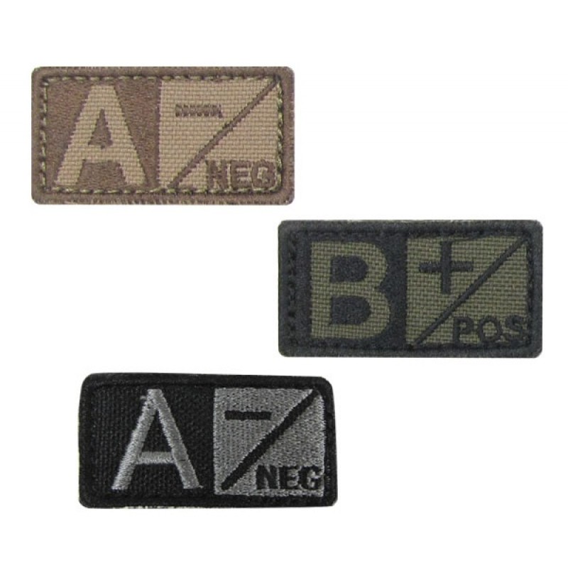 BLOODTYPE PATCH B-NEGATIVE - OD