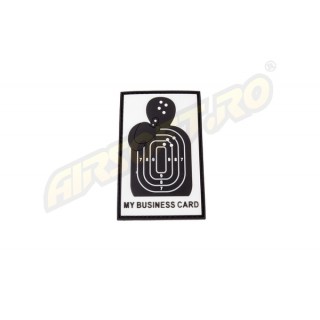 PATCH CAUCIUC - BUSINESS CARD - SWAT