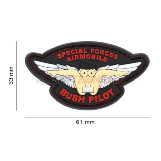 PATCH CAUCIUC BUSH PILOT - COLOR