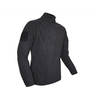 PULOVER FLEECE MID - LAYER - BLACK