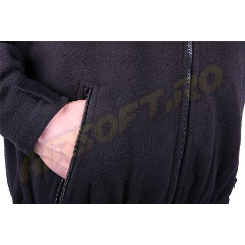 FLEECE JACKET SECURITY BLACK
