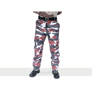 US-BDU FIELD MODEL TROUSERS (RED)