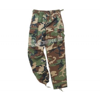 CAMOUFLAGE TROUSERS MODEL US-BDU RANGER (WOODLAND)