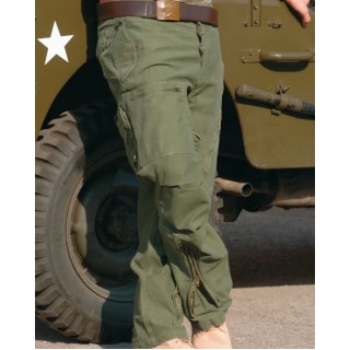 PANTALONI PRELAVATI (VERDE OLIVA) MODELLO AVIATOR PANTALONI PRELAVATI (VERDE OLIVA) MODELLO AVIATOR