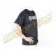 SWAT black shirt with print