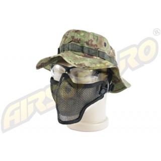 METAL MESH MASK BLACK