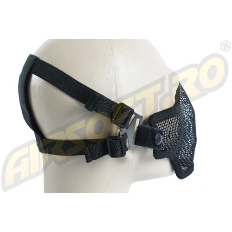 METAL MESH MASK BLACK