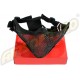 METAL MESH MASK BLACK