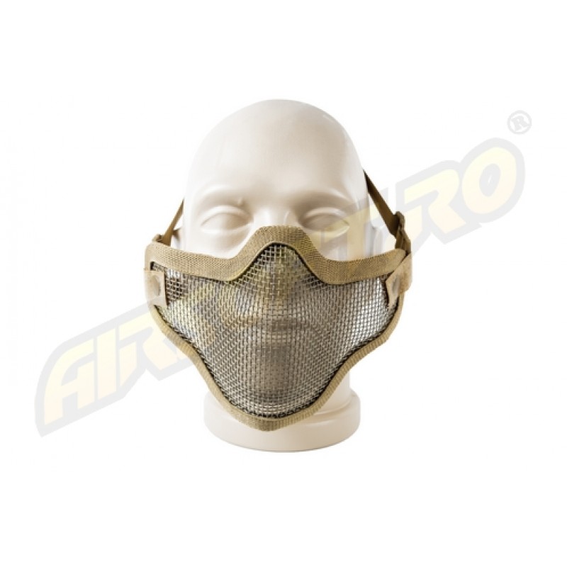Metal mesh mask - TAN