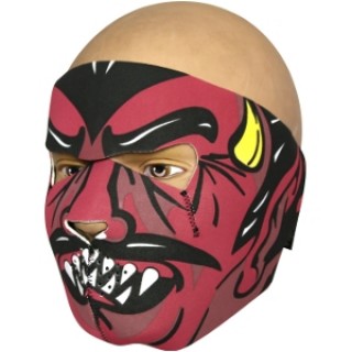 NEOPRENE FULL FACE MASK - DEVIL