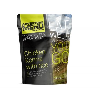 ADVENTURE MENU CHICKEN KORMA WITH RICE