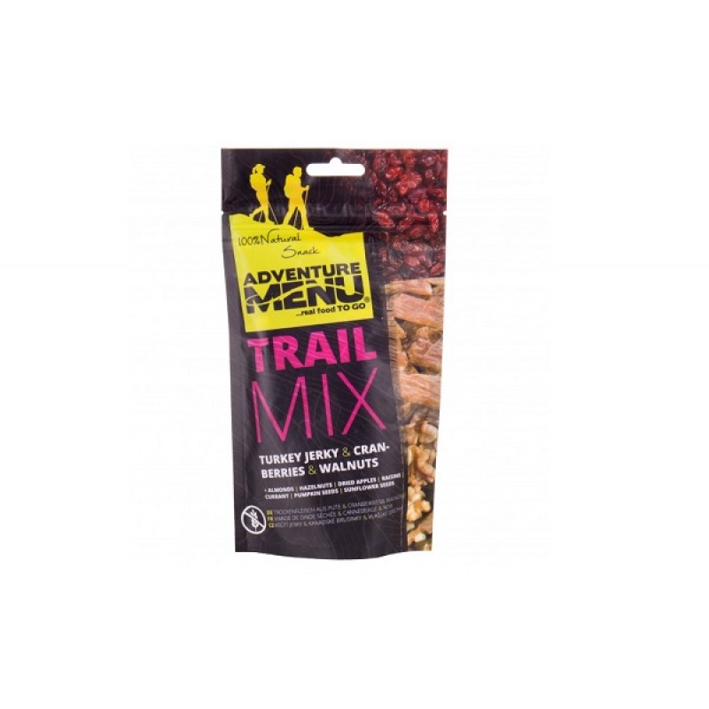 ADVENTURE MENU TRAIL MIX - CRANBERRY TURKEY JERKY| WALNUTS