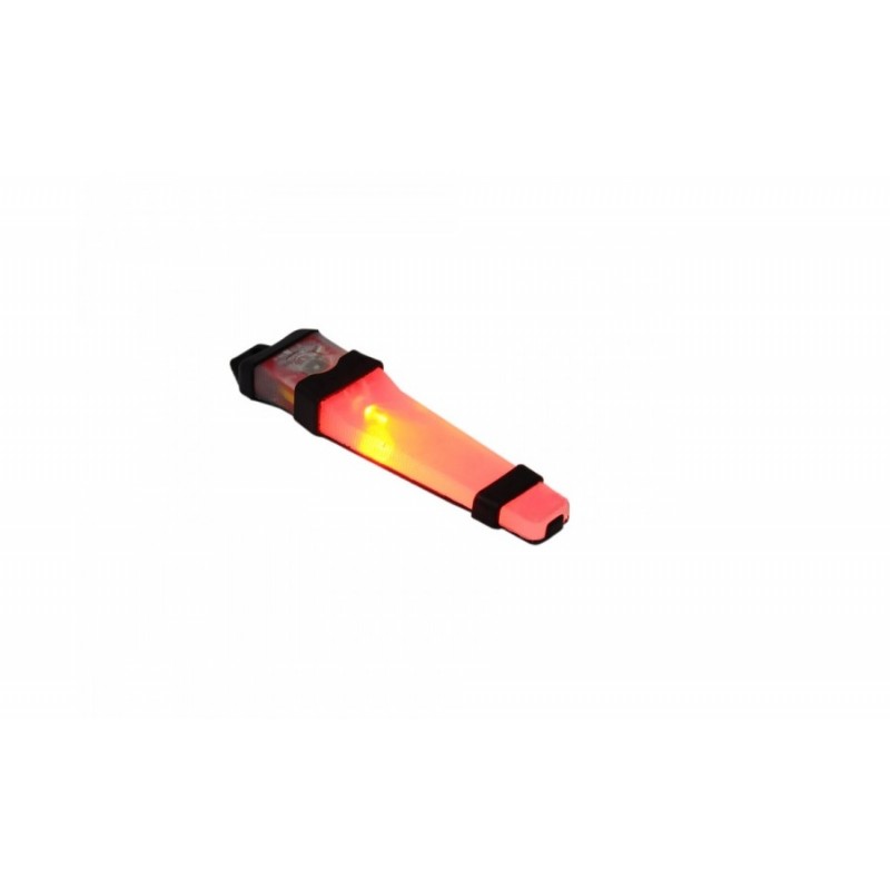 V-LITE - CUSTODIA NERA - LUCE DI SICUREZZA - ROSSA